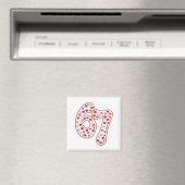 Trendy 6 7 Meme Six Seven Valentijnsdag 6 7 Magneet (Insitu (Vaatwasser))