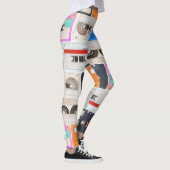 Trendy 80s Cassette Pattern Leggings (Rechts)