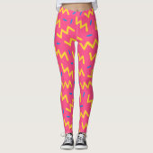 Trendy 80s de Leggings van het Patroon (Voorkant)