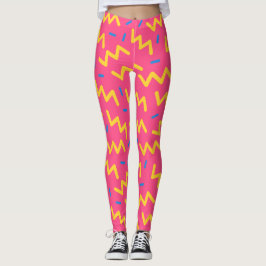 Trendy 80s de Leggings van het Patroon
