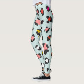 Trendy 80s Leopard Pattern Leggings (Links)