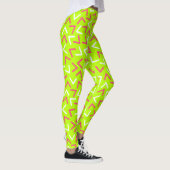Trendy 80s Patroongroene Leggings (Rechts)