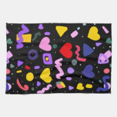 Trendy 80s Pattern Apron Theedoek (Horizontaal)