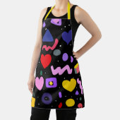 Trendy 80s Pattern Schort (Insitu)