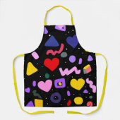 Trendy 80s Pattern Schort (Voorkant)