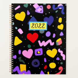 Trendy 80s Style Pattern Planner