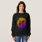 trendy 80's vintage trui (Voorkant volledig)