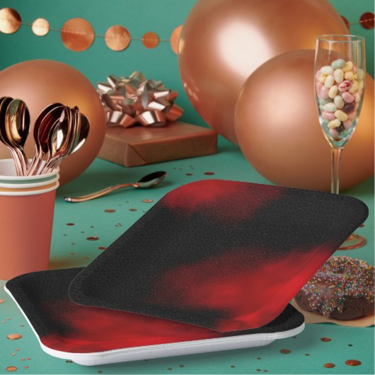 Trendy 9" vierkante papier Bord voor elke gelegenh (Multi)