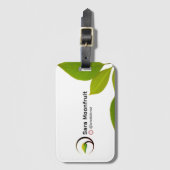 Trendy aangepast Bagagelabel (Voorkant (verticaal))