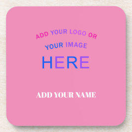 Trendy  Aangepast handelsmerk Roze Bier Onderzetter