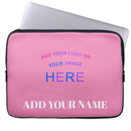 Trendy  Aangepast handelsmerk Roze Laptop Sleeve