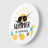 Trendy, aangepast ontwerp | Gepersonaliseerd cadea Grote Klok (Hoek)