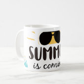 Trendy, aangepast ontwerp | Gepersonaliseerd cadea Koffiemok (Voorkant links)