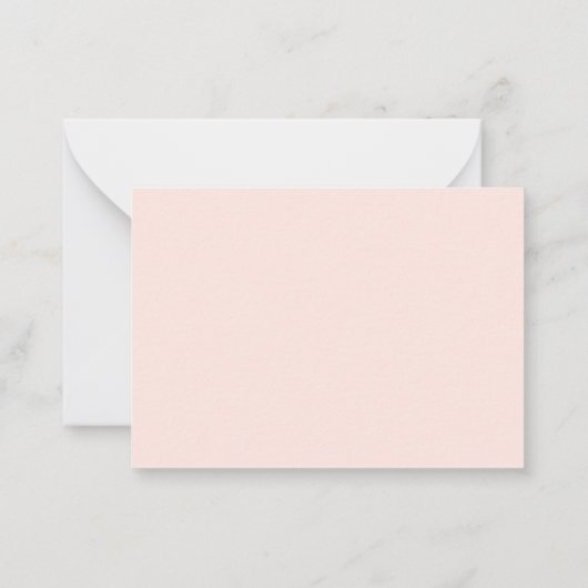 Trendy Aangepaste Sjabloon Chic Roze Monogram (Achterkant)
