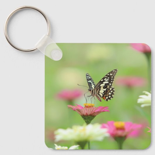 Trendy aangepaste sleutelhanger (Voorkant)