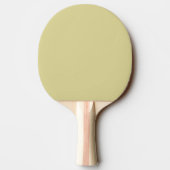 Trendy Aardse Geel - Aangepaste Ping Pong Paddle Tafeltennisbatje (Achterkant)