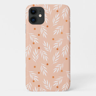 Trendy abriolet roze bloemenpatroon Case-Mate iPhone case