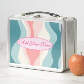 Trendy Abstract Blush Roze Mint Collectie (In situ)