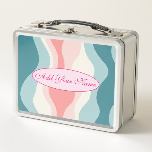 Trendy Abstract Blush Roze Mint Collectie (Voorkant)