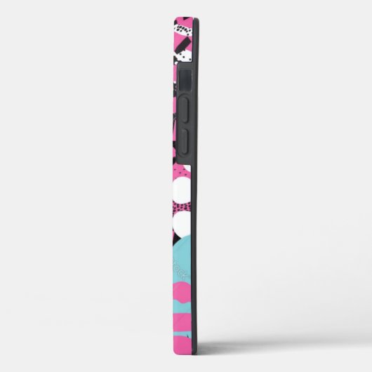 Trendy Abstract Case-Mate iPhone Case (Achterkant / Links)