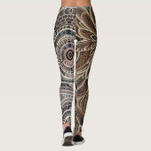 Trendy Abstract Design op een Leggings (Achterkant)