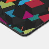 Trendy Abstract Geometric Cube Pattern Bureaumat (Hoek)