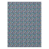 Trendy Abstract Geometric Stone Terrazzo Tafelkleed (Voorkant)