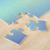 Trendy Abstract Glitter Unicorn Legpuzzel (Zijkant)