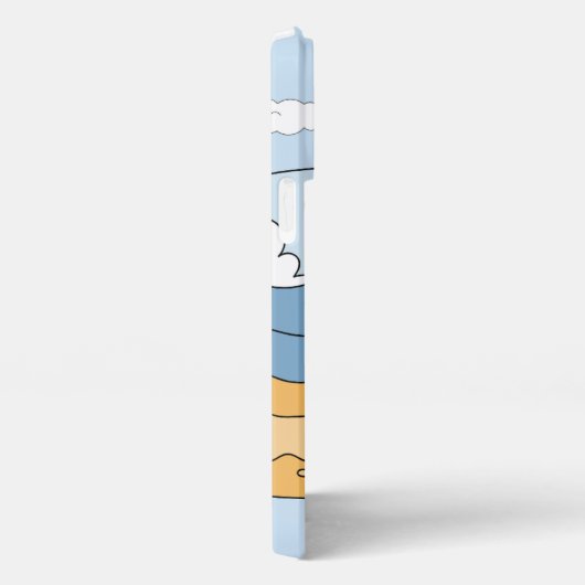 Trendy Abstract iPhone Hoesje (Rechterkant)