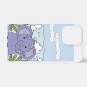 Trendy Abstract iPhone Hoesje (Achterkant horizontaal)