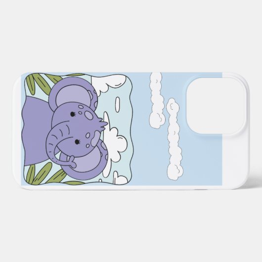 Trendy Abstract iPhone Hoesje (Achterkant horizontaal)