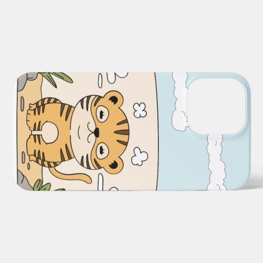 Trendy Abstract iPhone Hoesje (Achterkant horizontaal)