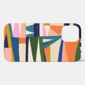 Trendy Abstract: kleurrijke hand getekend. Case-Mate iPhone Case (Achterkant (horizontaal))