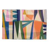 Trendy Abstract: kleurrijke hand getekend. Kussensloop (Achterkant)