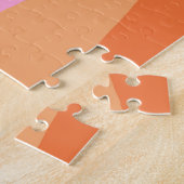 Trendy Abstract: kleurrijke hand getekend. Legpuzzel (Zijkant)