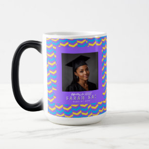 Trendy Abstract Patroon Afstuderen Magische Mok