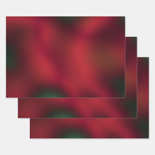 Trendy Abstracte Achtergrond Set van 3 Inpakpapier Vel (Set)