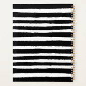 Trendy Abstracte fotocollage 2025 Planner (Achterkant)