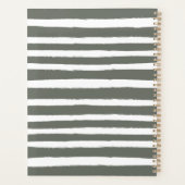 Trendy Abstracte fotocollage 2025 Planner (Achterkant)