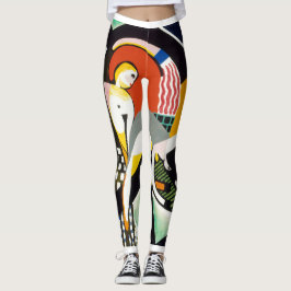 Trendy Abstracte moderne kunst Yoga Pants Leggings