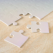 Trendy Abstracte Ombre Ballerina Legpuzzel (Zijkant)