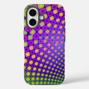 Trendy abstracte patronen iPhone case
