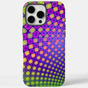 Trendy abstracte patronen iPhone case