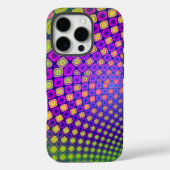 Trendy abstracte patronen iPhone case (Achterkant)