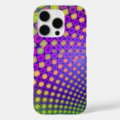 Trendy abstracte patronen iPhone case (Achterkant)