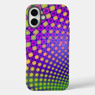 Trendy abstracte patronen iPhone case