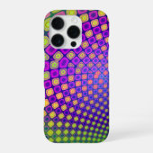 Trendy abstracte patronen iPhone case Hoesje (Achterkant)