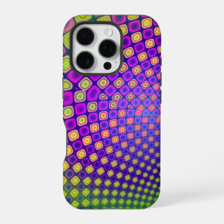 Trendy abstracte patronen iPhone case 16 Pro Hoesje