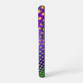 Trendy abstracte patronen iPhone case Hoesje (Linkerkant)