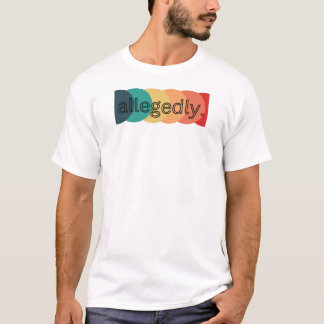 Trendy Abstracte Print T-shirt, T-shirt